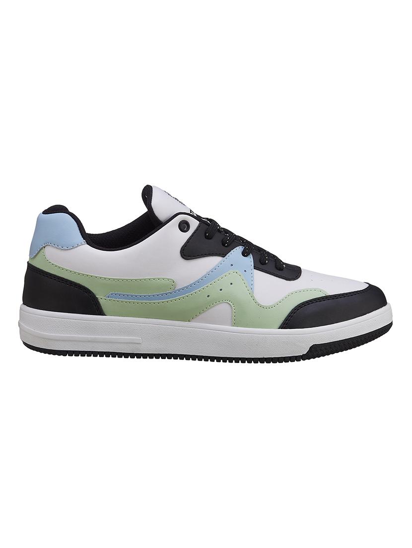 men white lace up sneaker - 21597635 - Standard Image - 2
