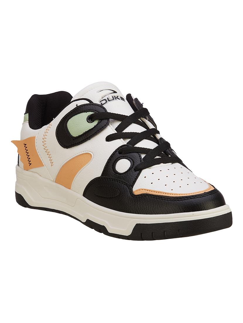 men color block lace up sneakers - 21597646 - Standard Image - 2