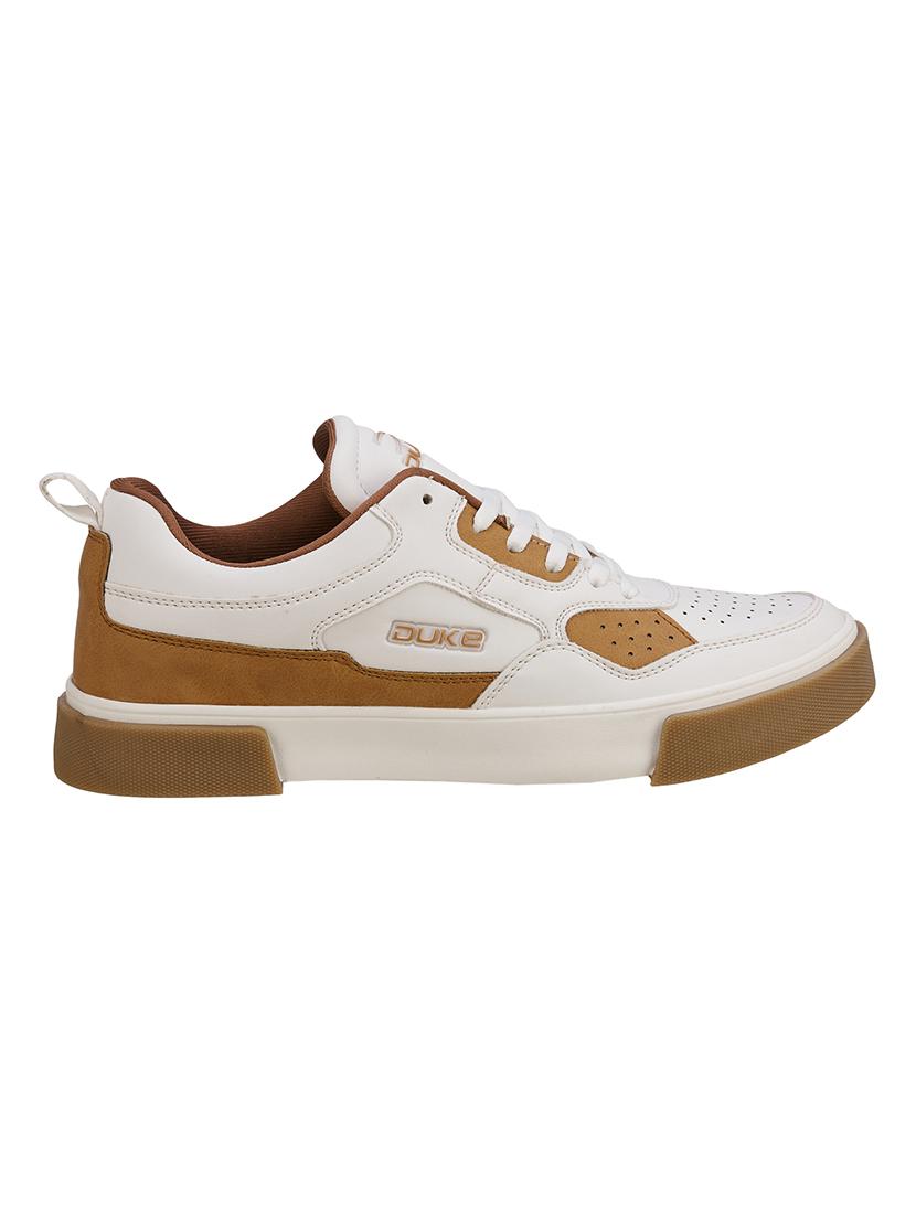 men white lace up sneaker - 21597649 - Standard Image - 2