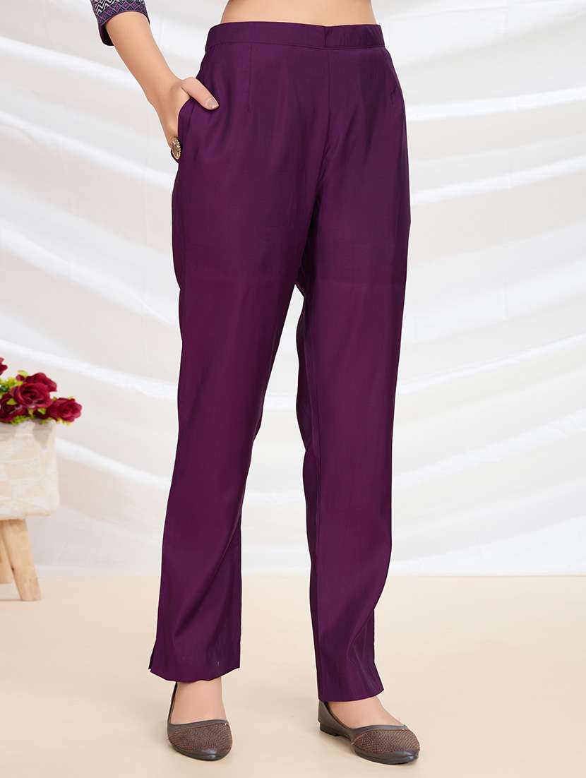 women three quarter sleeve kurta pant with dupatta set - 21597998 -  Standard Image - 2