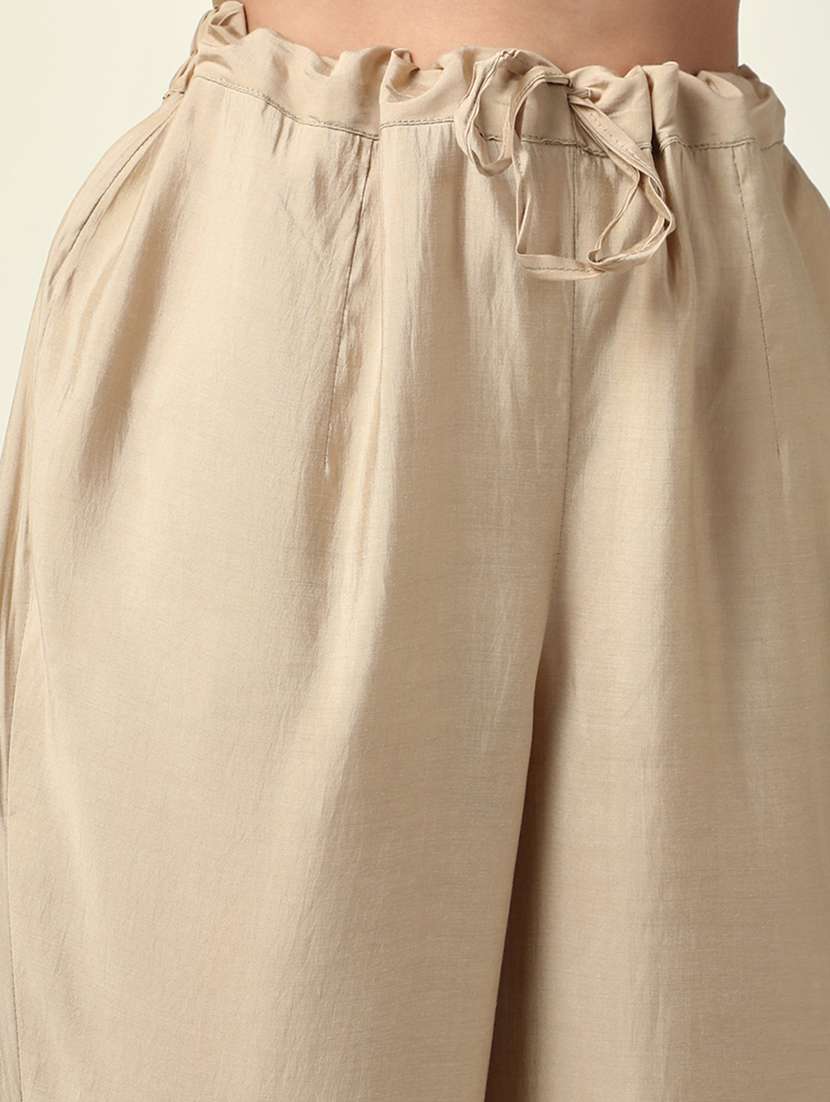 women three quarter sleeve kurta pant with dupatta set - 21598106 -  Standard Image - 7