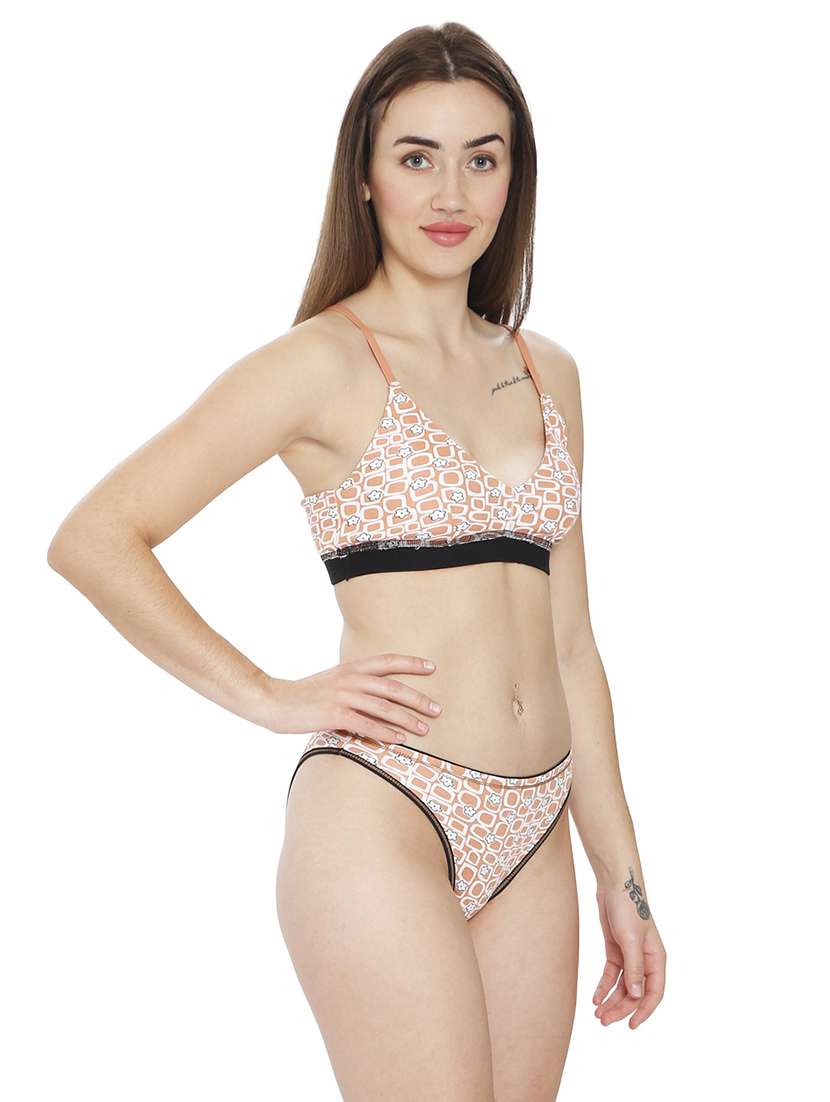 women full coverage bras and panty set - 21598536 -  Standard Image - 2