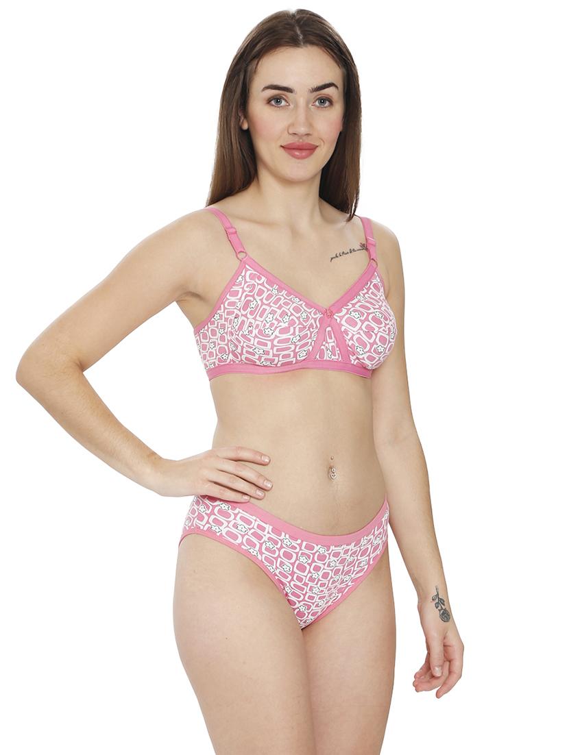 women full coverage bras and panty set - 21598540 - Standard Image - 2