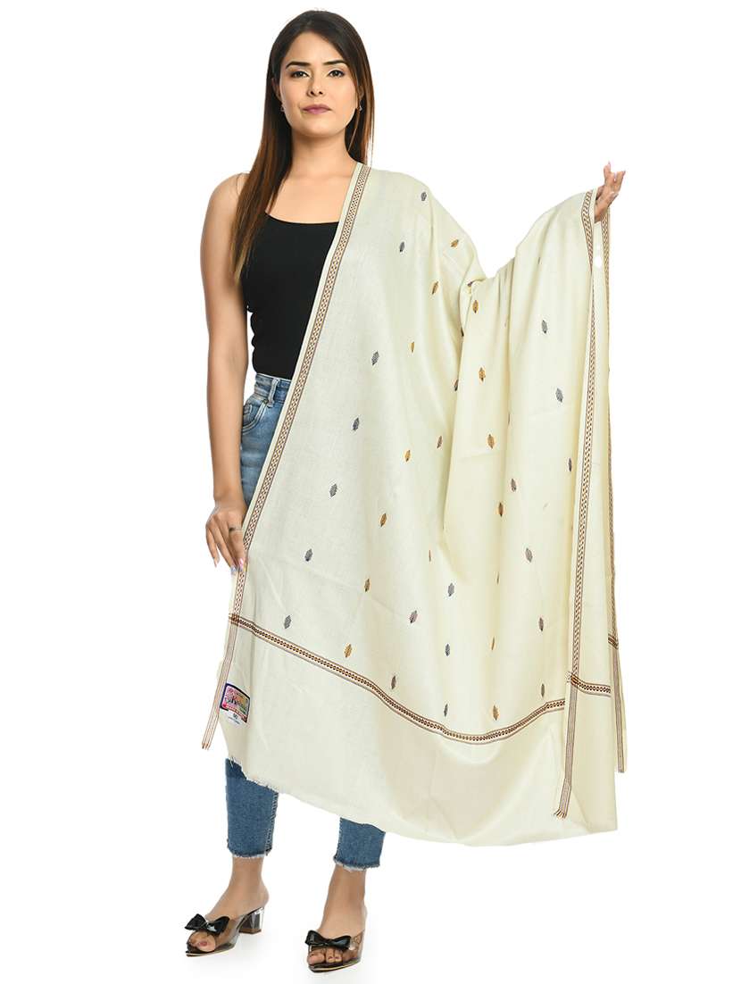 elegant women's self design shawl