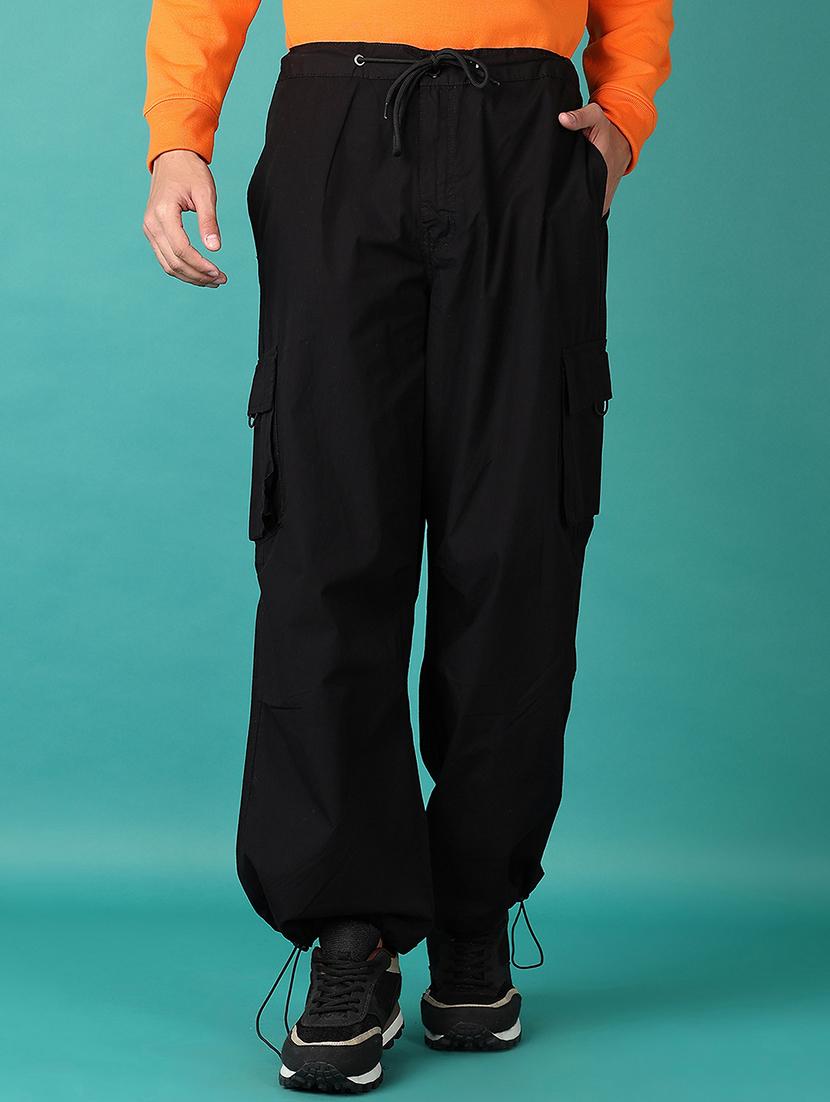 men black solid cargo