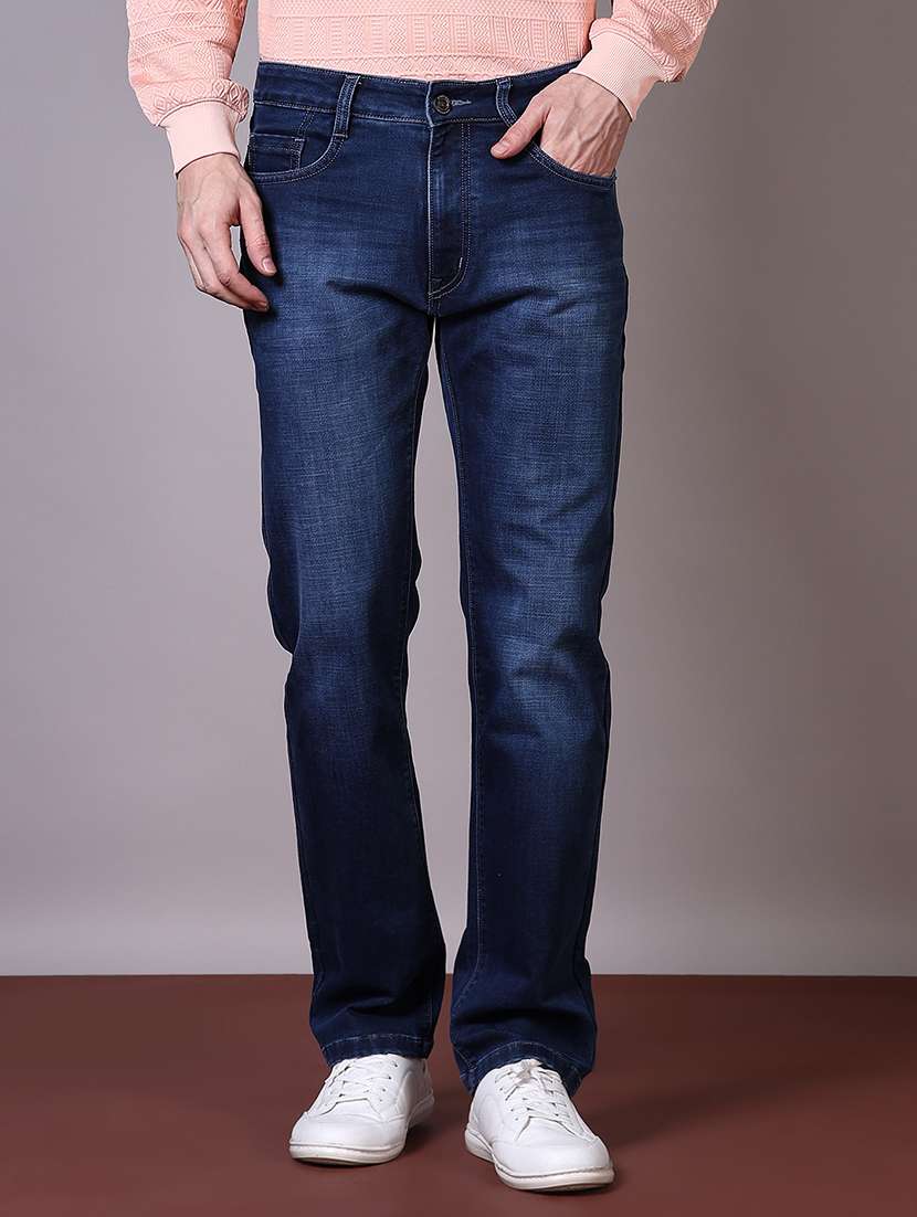 blue cotton jeans