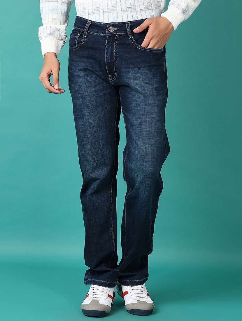 blue cotton jeans