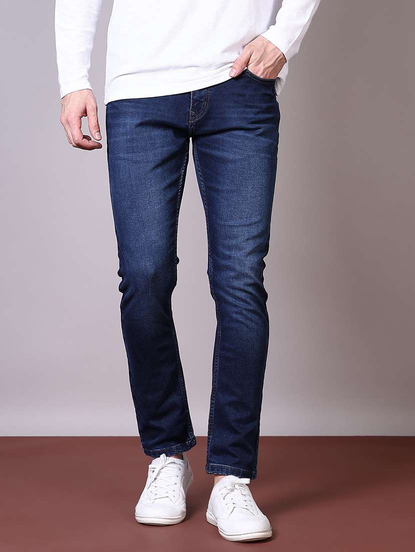 blue cotton jeans