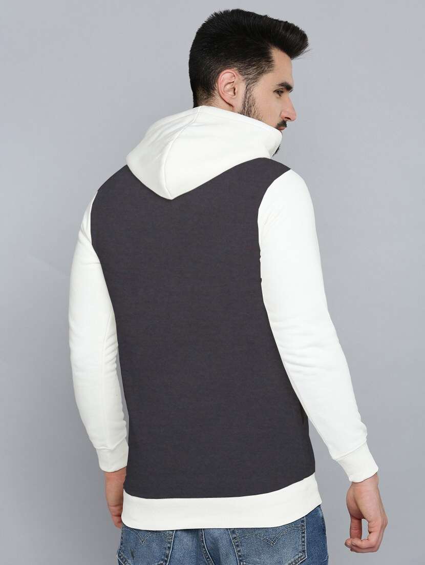 men long sleeves color block sweatshirt - 21599427 -  Standard Image - 2