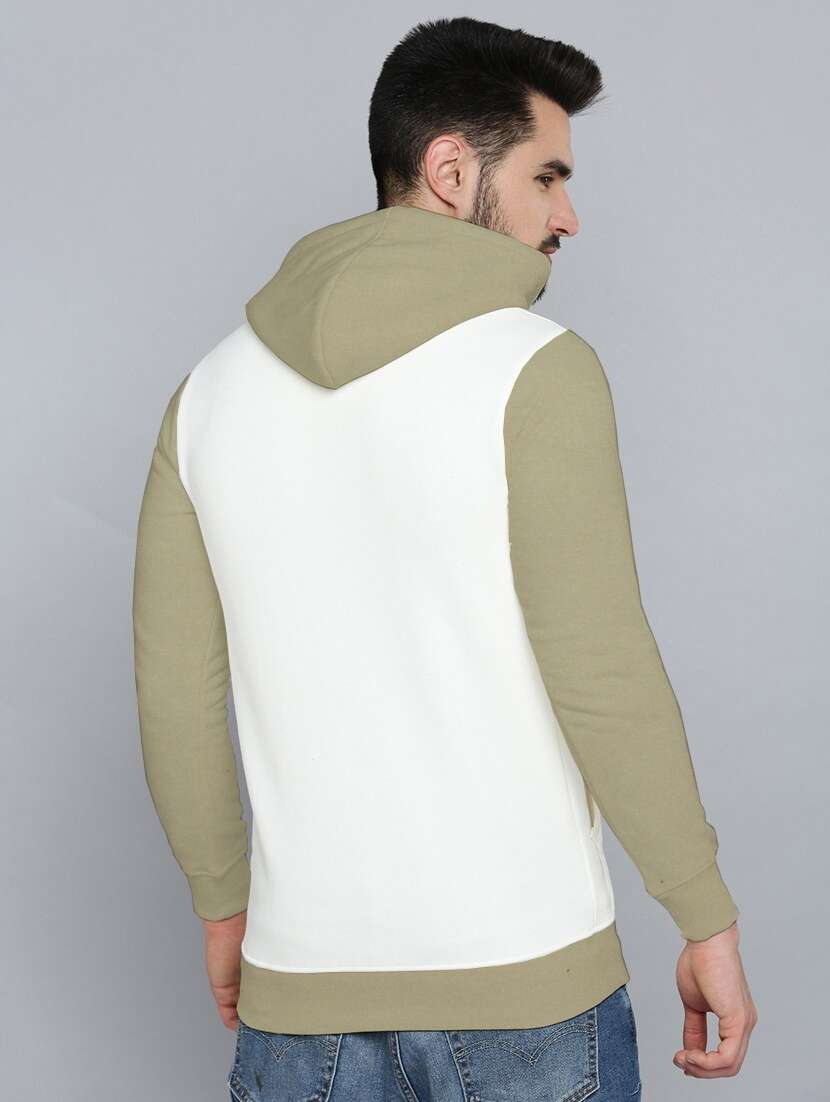 men long sleeves color block sweatshirt - 21599439 - Standard Image - 2