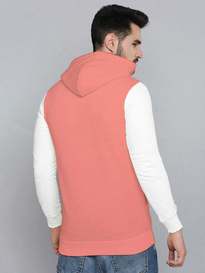 men long sleeves color block sweatshirt - 21599445 - Standard Image - 2