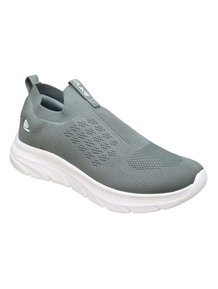 men green slip on  sport shoes - 21600160 -  Standard Image - 2