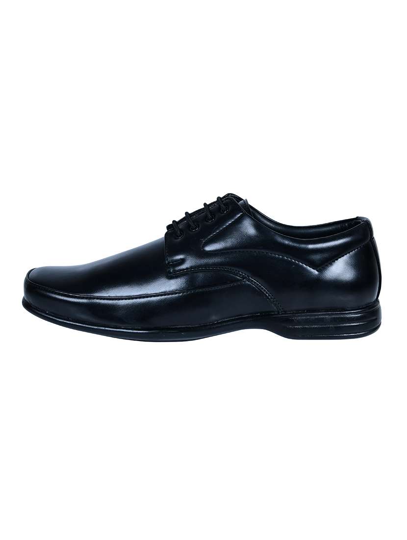 men black lace-up derby - 21600468 -  Standard Image - 2