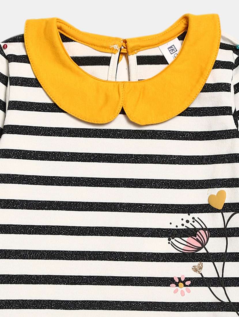 Kids Stripes Printed Long Sleeve Sweatshirt - 21601043 -  Standard Image - 2