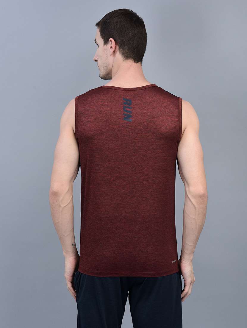 men sleeveless color block sports t-shirt - 21601351 -  Standard Image - 2