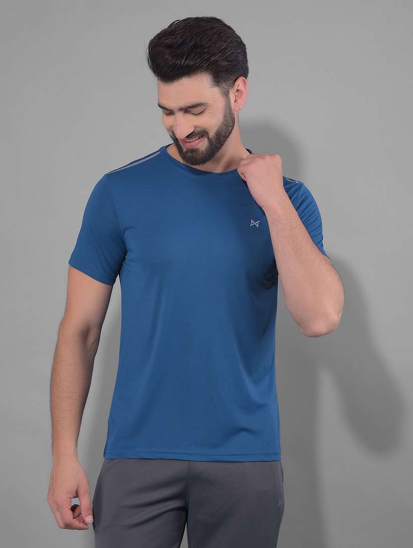 men short sleeves plain t-shirt - 21601359 - Zoom Image - 0