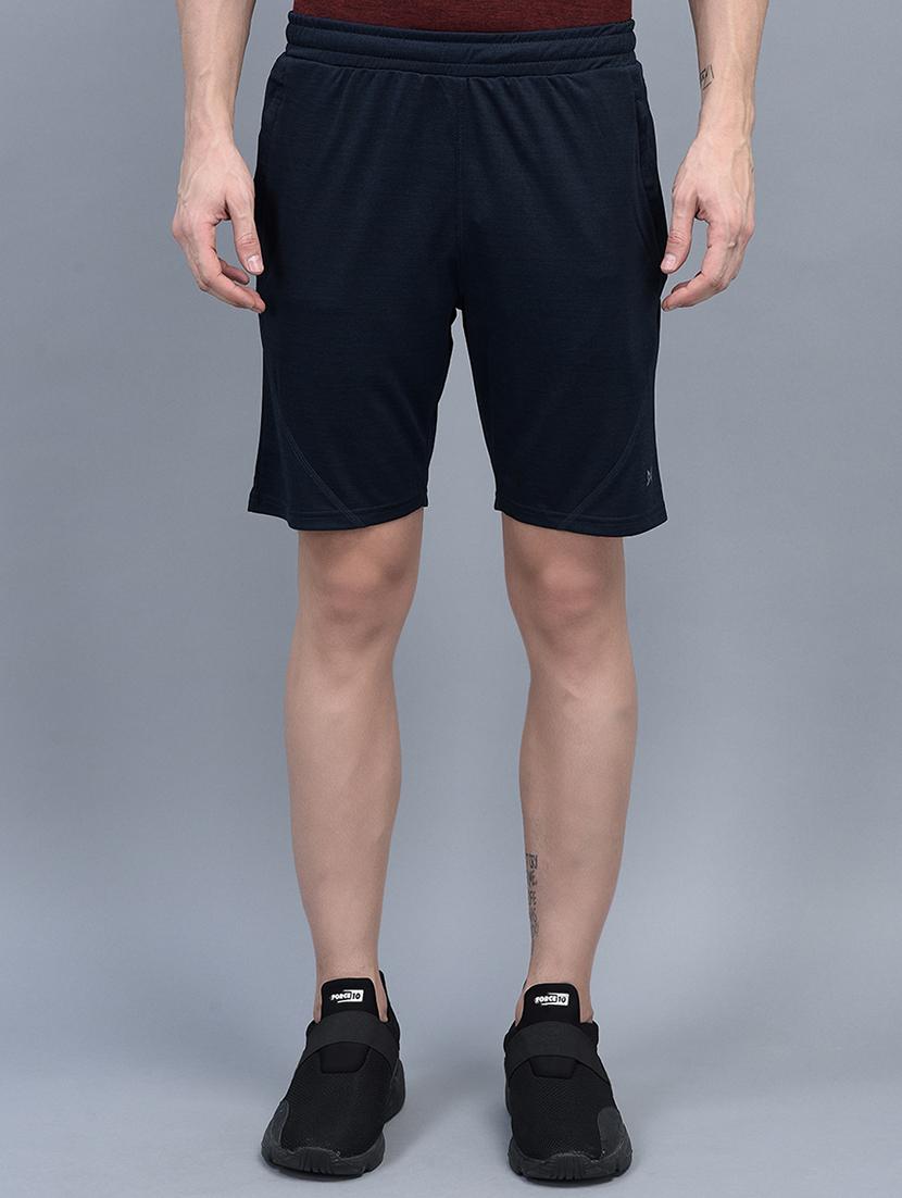 men mid rise solid shorts - 21601405 -  Zoom Image - 0