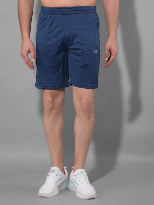 men mid rise solid shorts - 21601422 -  Standard Image - 0