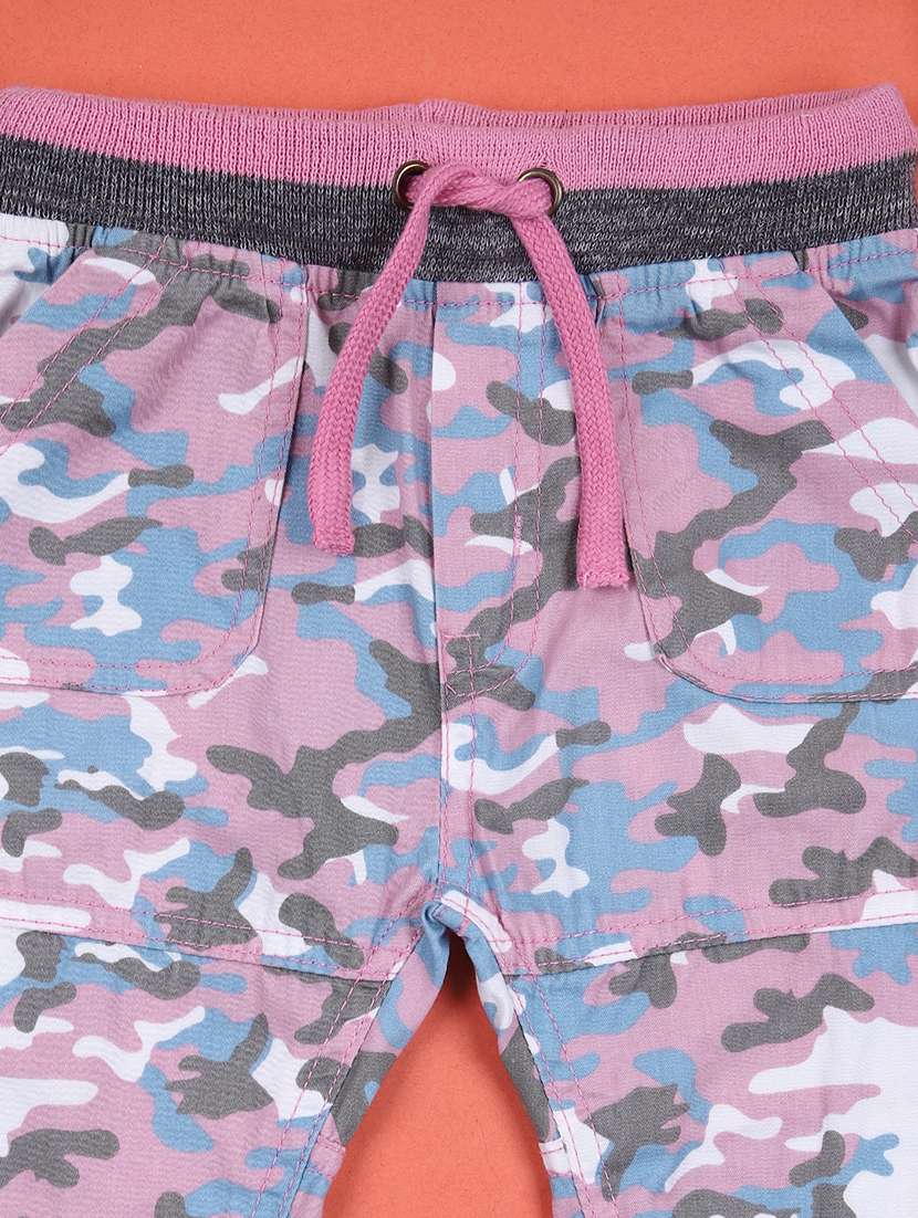 boys camoflage print mid rise jogger - 21606423 - Standard Image - 2