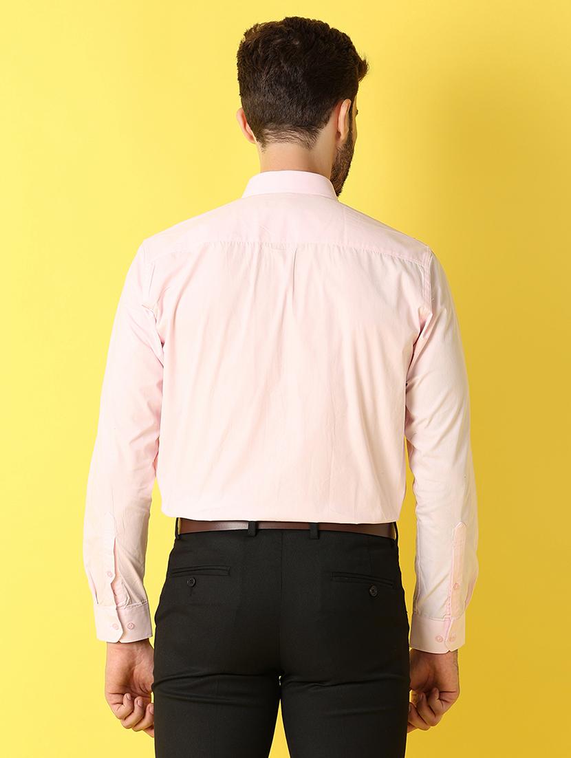 men solid long sleeve formal shirt - 21607216 - Standard Image - 2
