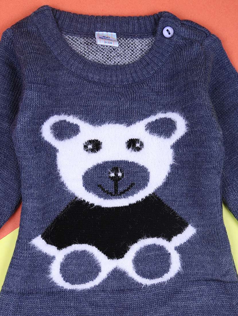 unisex blue self design rompers - 21607664 -  Standard Image - 2