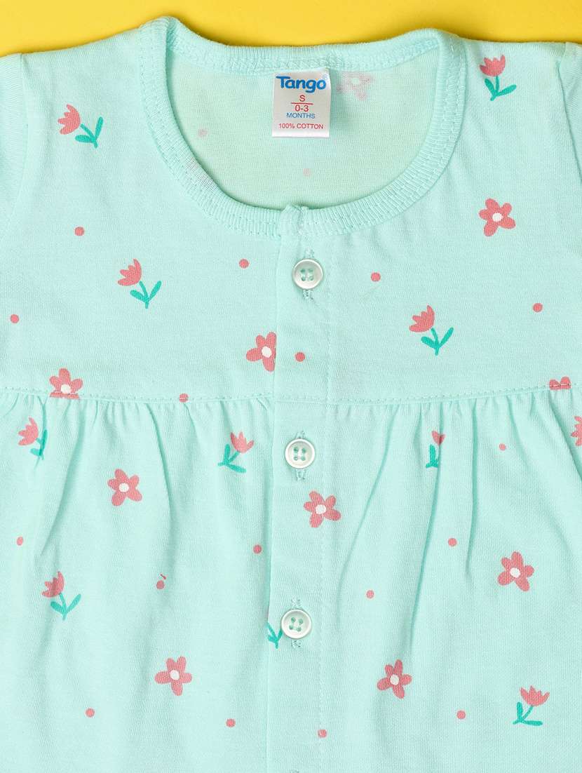 girls pack of 2 printed frock with bloomer set - 21607843 -  Standard Image - 2