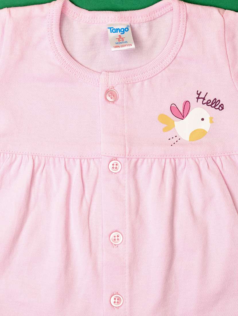 girls pack of 2 printed frock with bloomer set - 21607845 -  Standard Image - 2