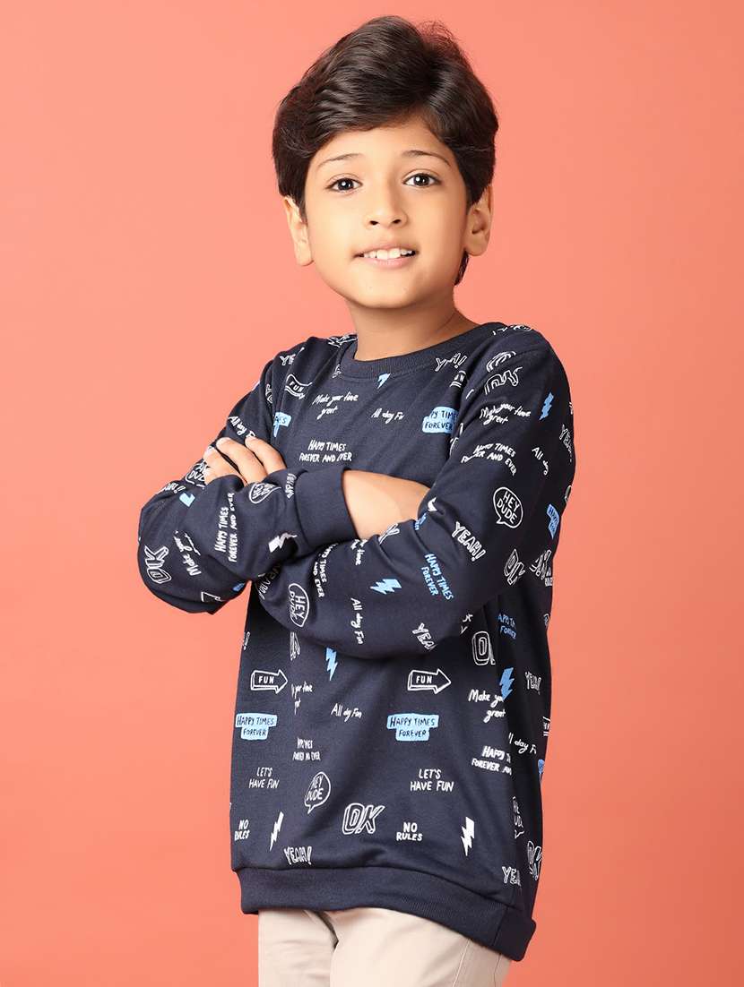 boys long sleeves printed t-shirt - 21608128 -  Standard Image - 2
