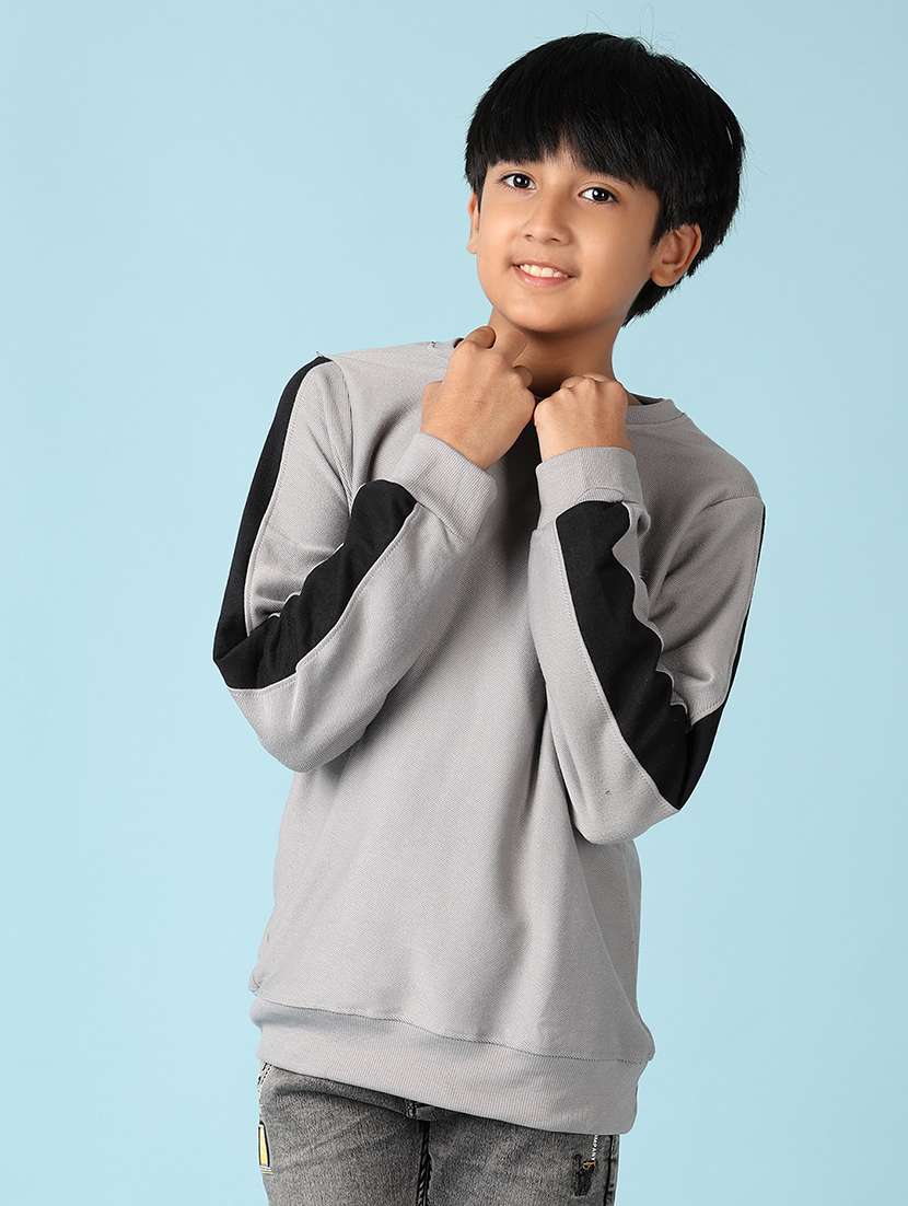 boys placement print long sleeve t-shirt