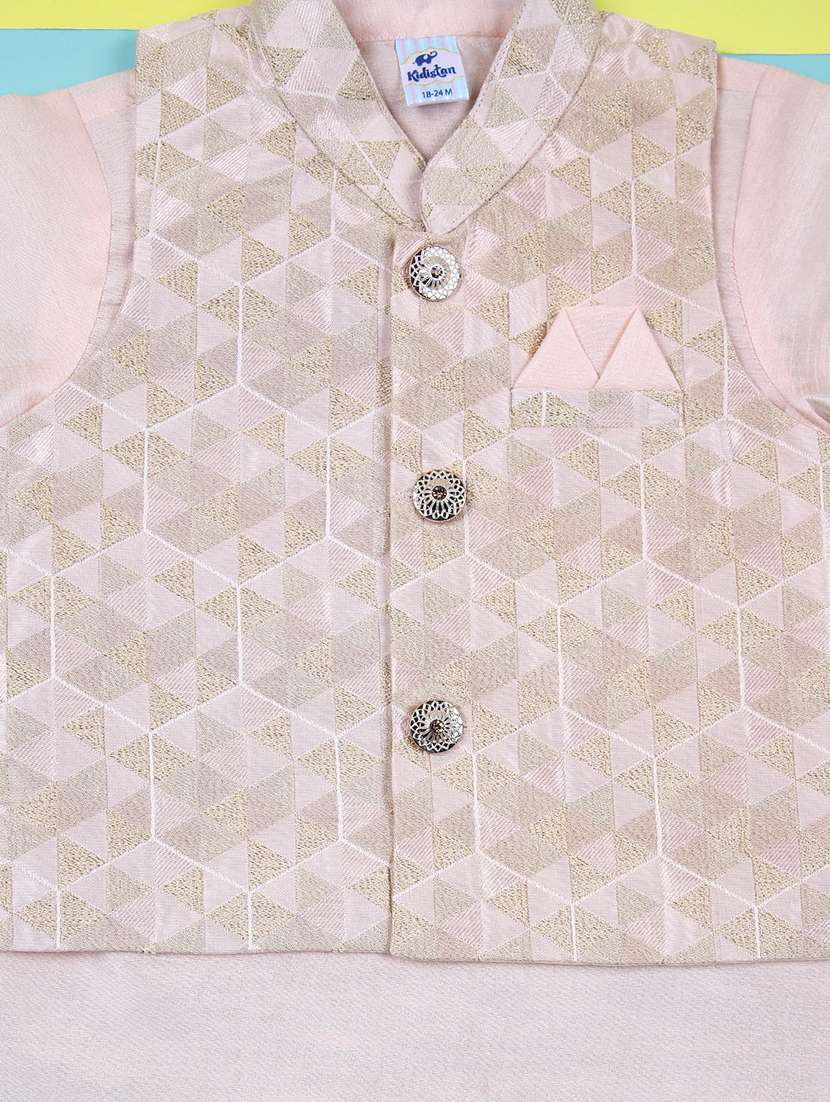 light pink dupion jackets & coat - 21608269 - Standard Image - 2