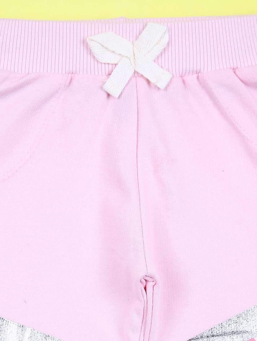 boys pink color block joggers - 21608329 - Standard Image - 2