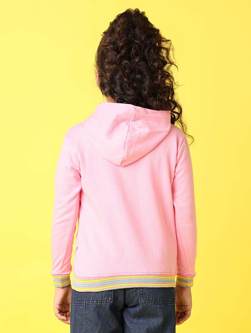 girls placement print long sleeve sweatshirt - 21608680 - Standard Image - 2