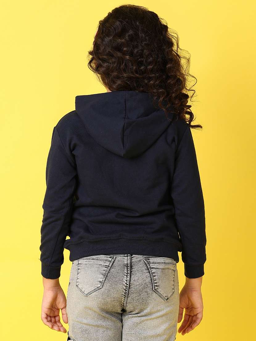 girls chest print long sleeve sweatshirt - 21608681 -  Standard Image - 2