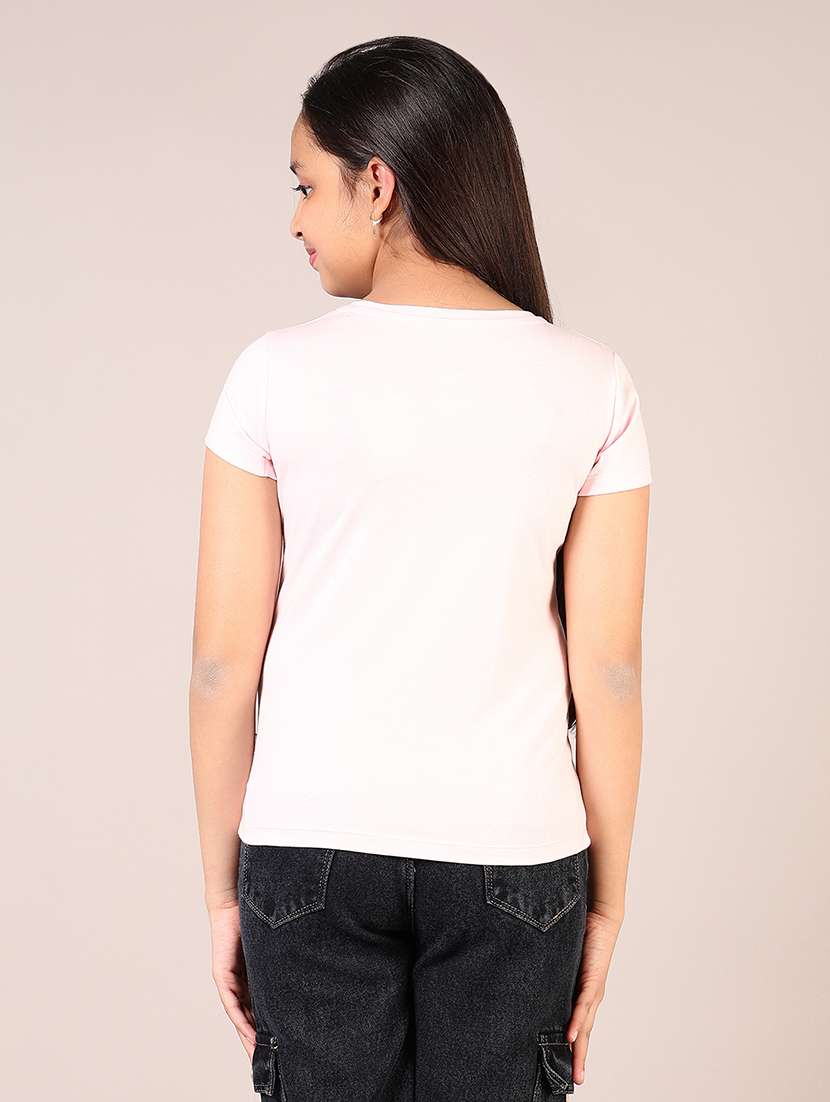 girls printed short sleeve tee - 21608728 -  Standard Image - 2