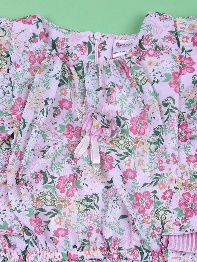 girls floral print top and skirt - 21609048 -  Standard Image - 2