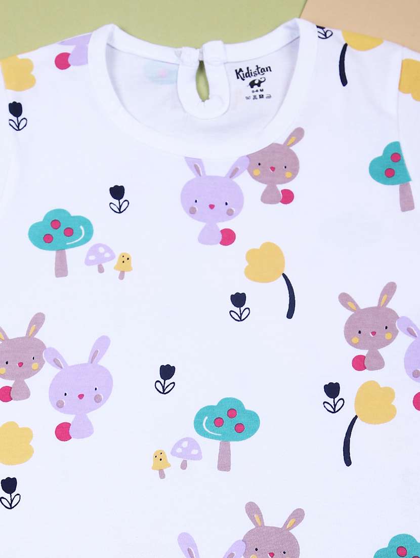 kids printed t-shirt & shorts set  - 21609417 -  Standard Image - 2