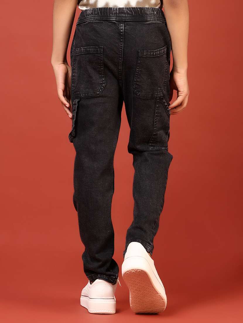 boys solid mid rise relaxed fit jean - 21609448 -  Standard Image - 2