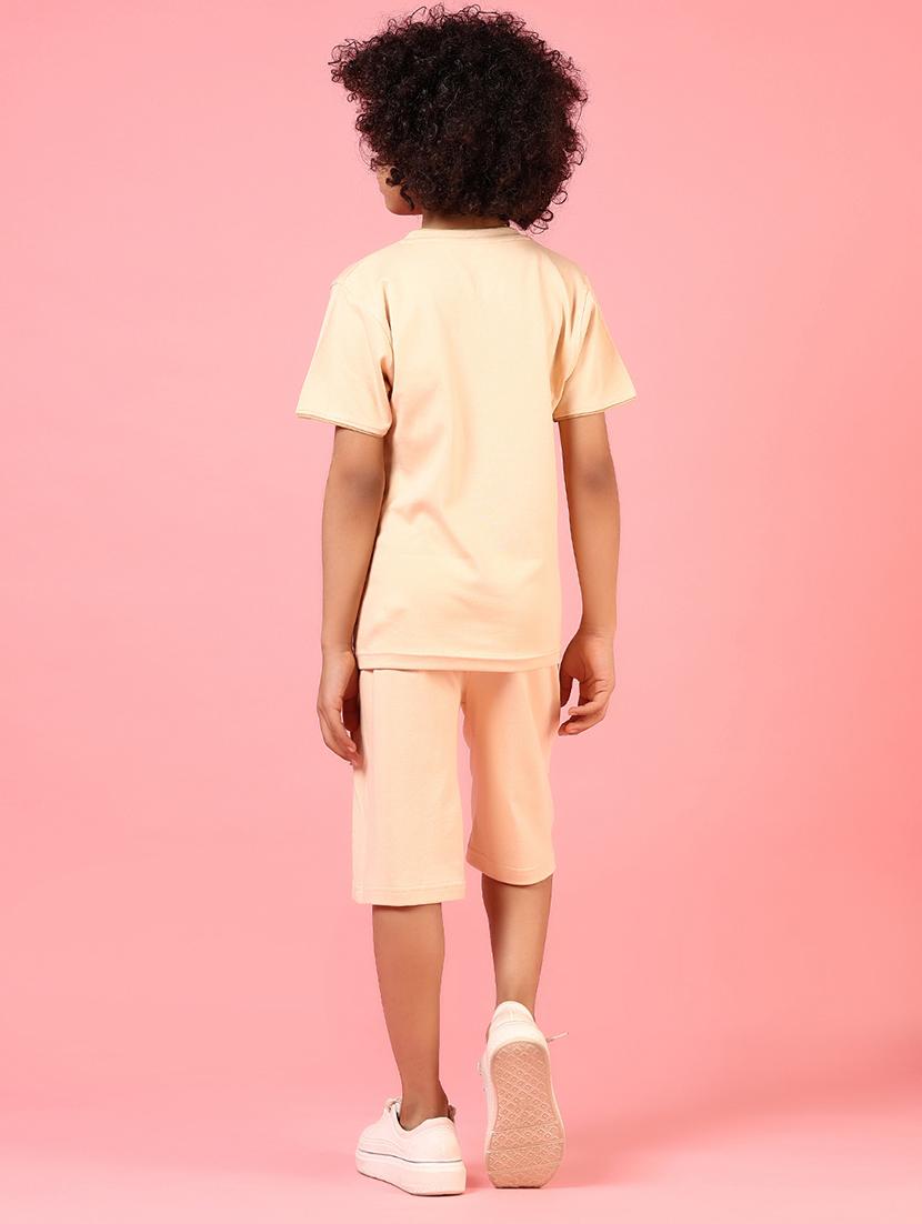 boys printed short sleeves co-ord set - 21609954 - Standard Image - 2