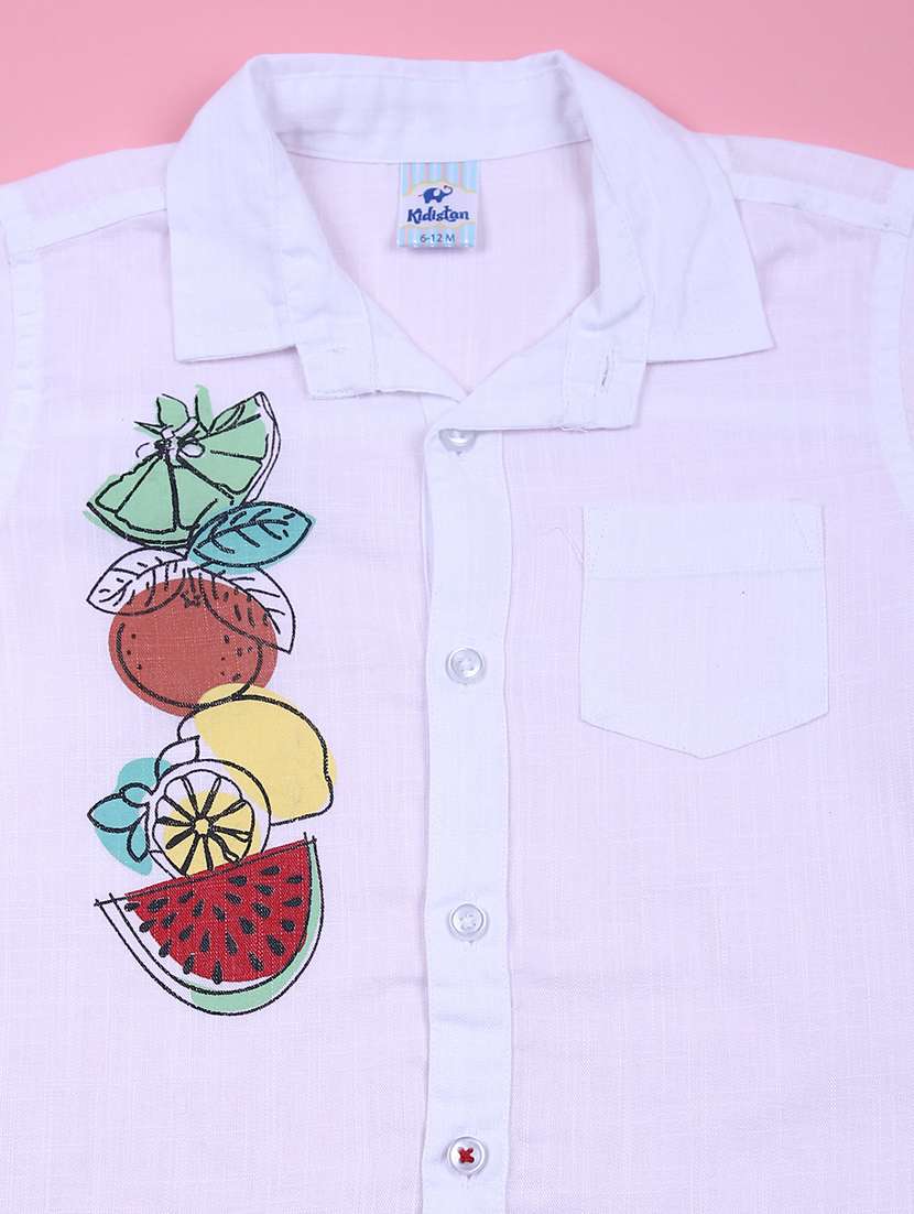 kids short sleeves printed shirt - 21610477 - Standard Image - 2