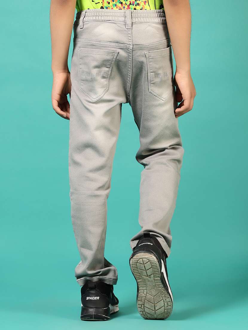 boys solid mid rise relaxed fit jean - 21610581 -  Standard Image - 2