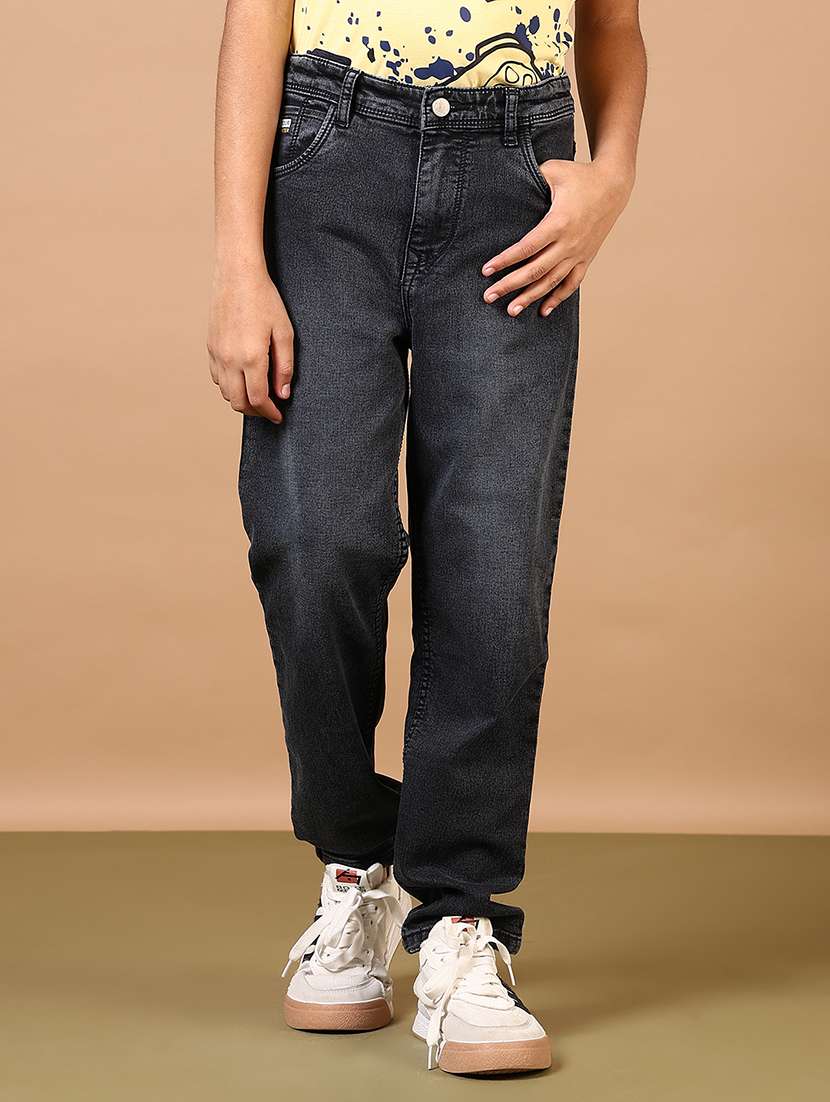 boys washed mid rise relaxed fit jean