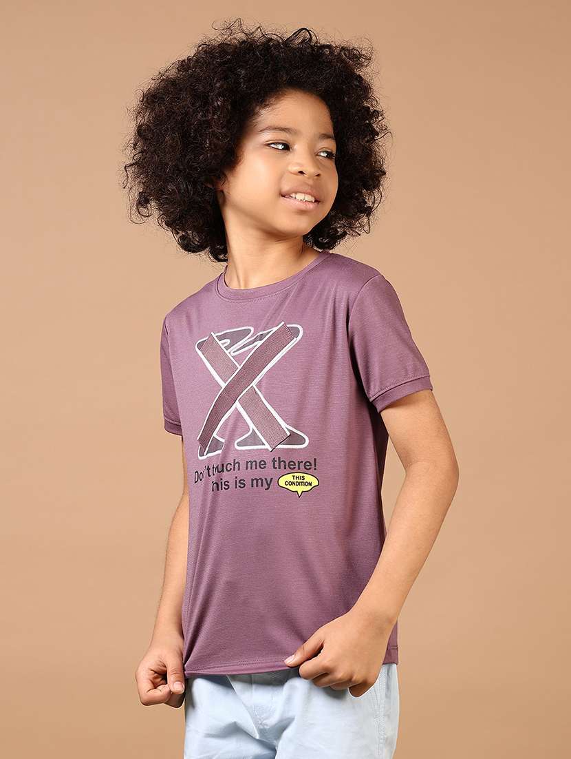 boys printed short sleeve t-shirt - 21610815 - Standard Image - 2