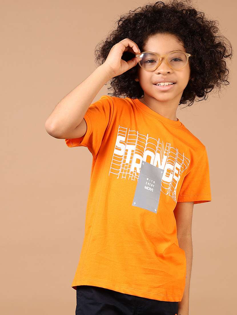 boys printed short sleeve t-shirt