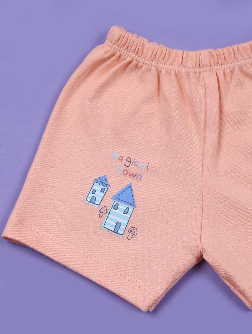 kids pack of 2 printed t-shirt and short set - 21611296 -  Standard Image - 2