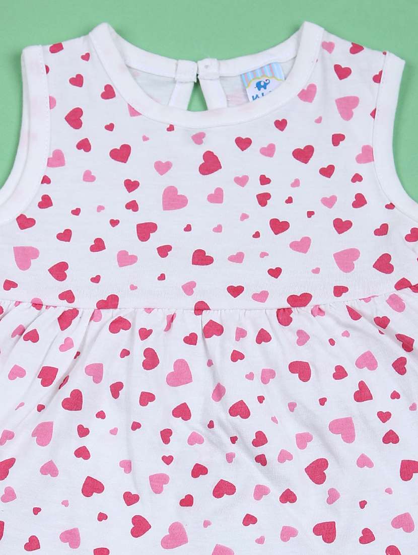 girls pack of 3 printed frocks - 21611312 -  Standard Image - 2