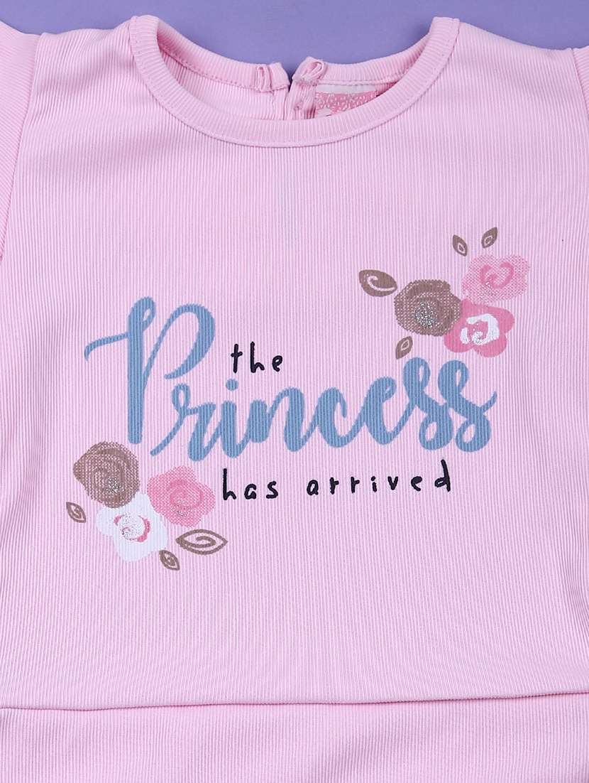 girls printed top and shorts set - 21611364 -  Standard Image - 2