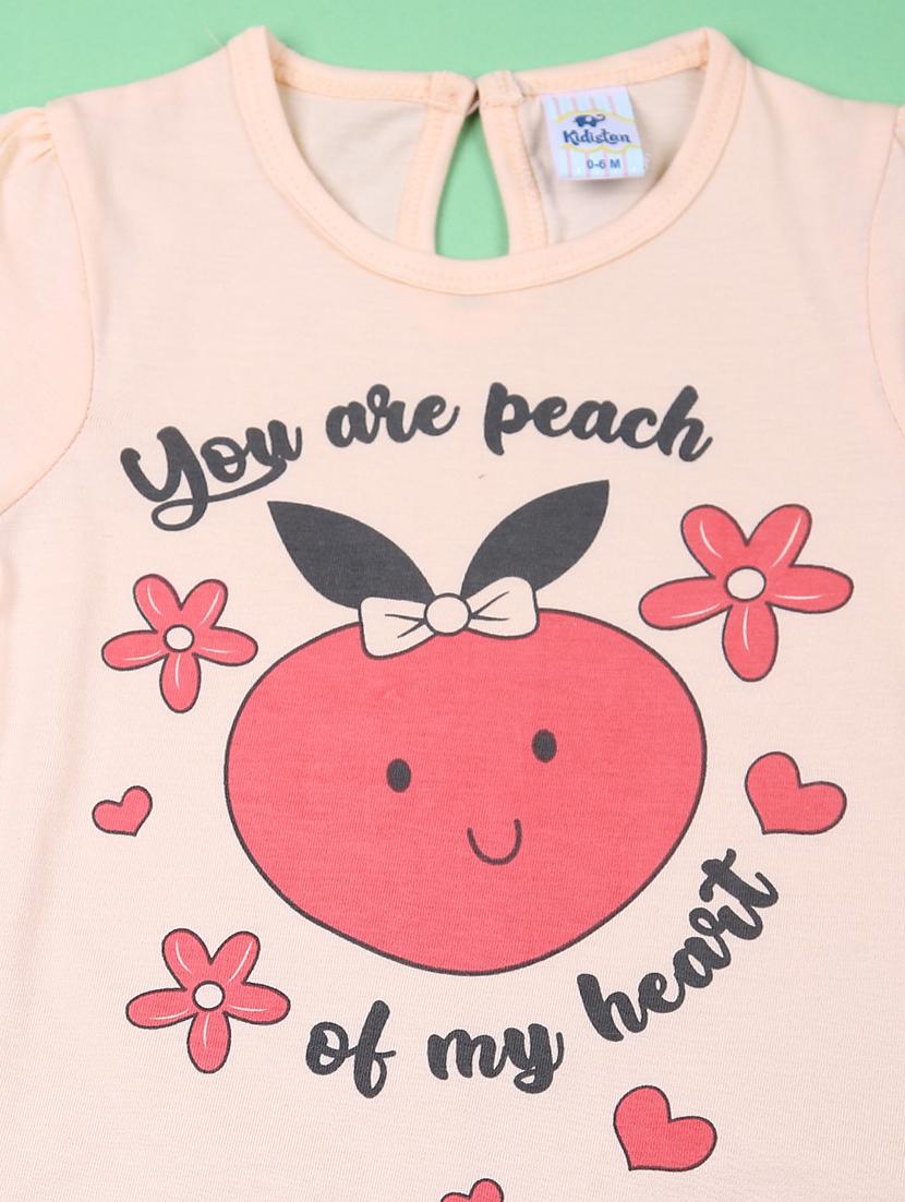 kids printed t-shirt and short set - 21611503 - Standard Image - 2