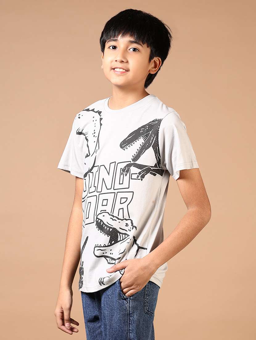 boys printed short sleeve t-shirt - 21612127 - Standard Image - 2