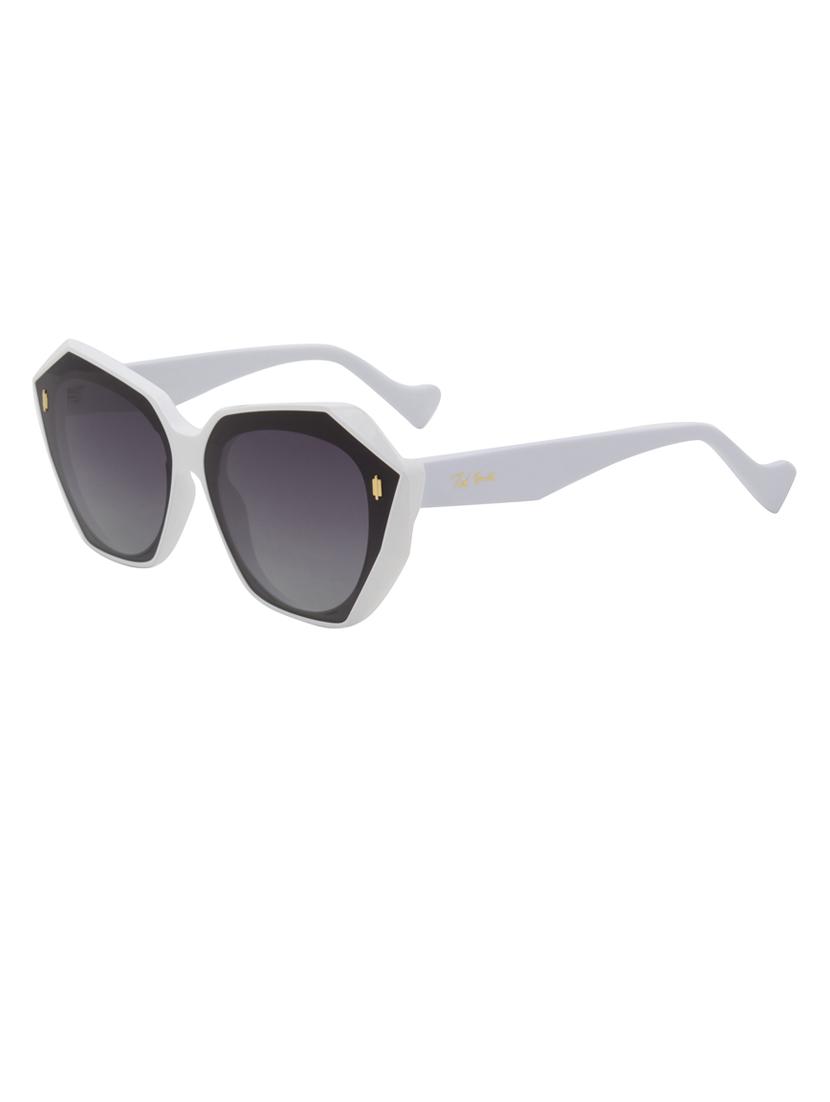 ted smith iconic cateye polarized brown sunglasses for womens - 21613095 - Standard Image - 2