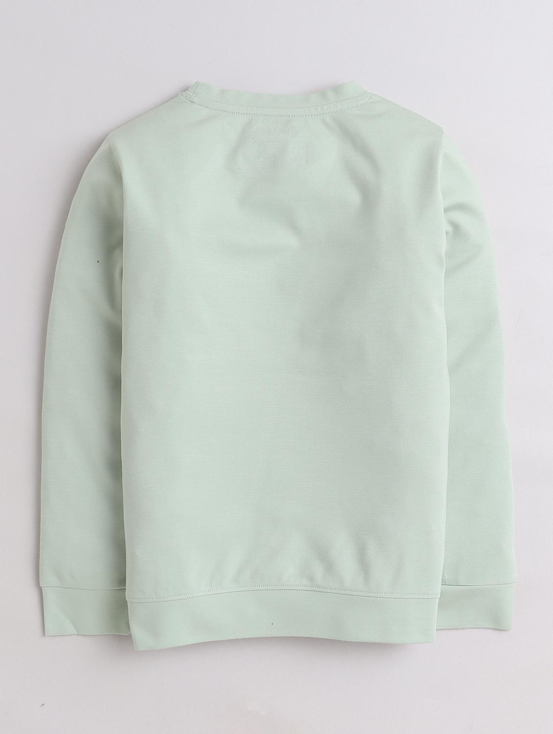 boys round neck typographic sweatshirt - 21613149 - Standard Image - 2